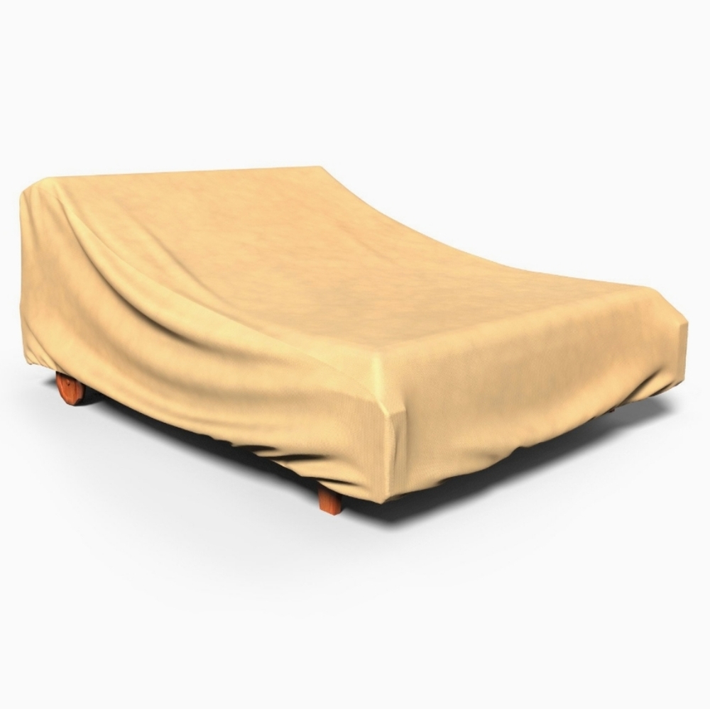 Budge All Seasons Double Patio Chaise Cover